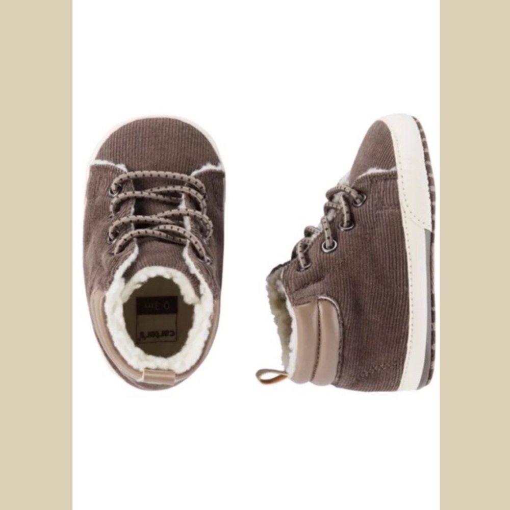 Carter’s High Top Crib Shoes
